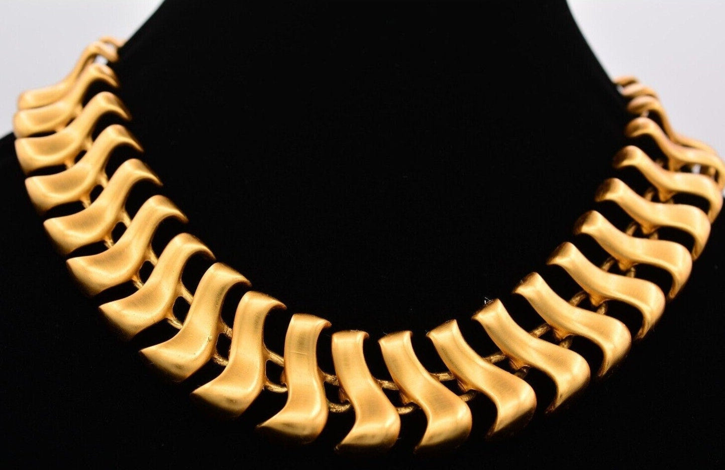 Anne Klein Matte Statement Necklace