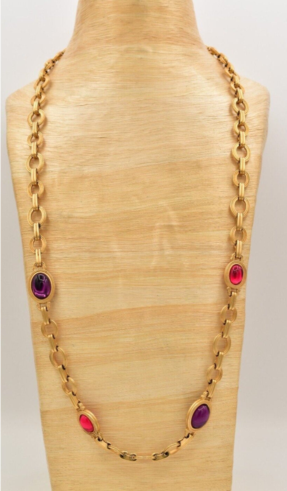 Monet for YSL Cabochon Necklace