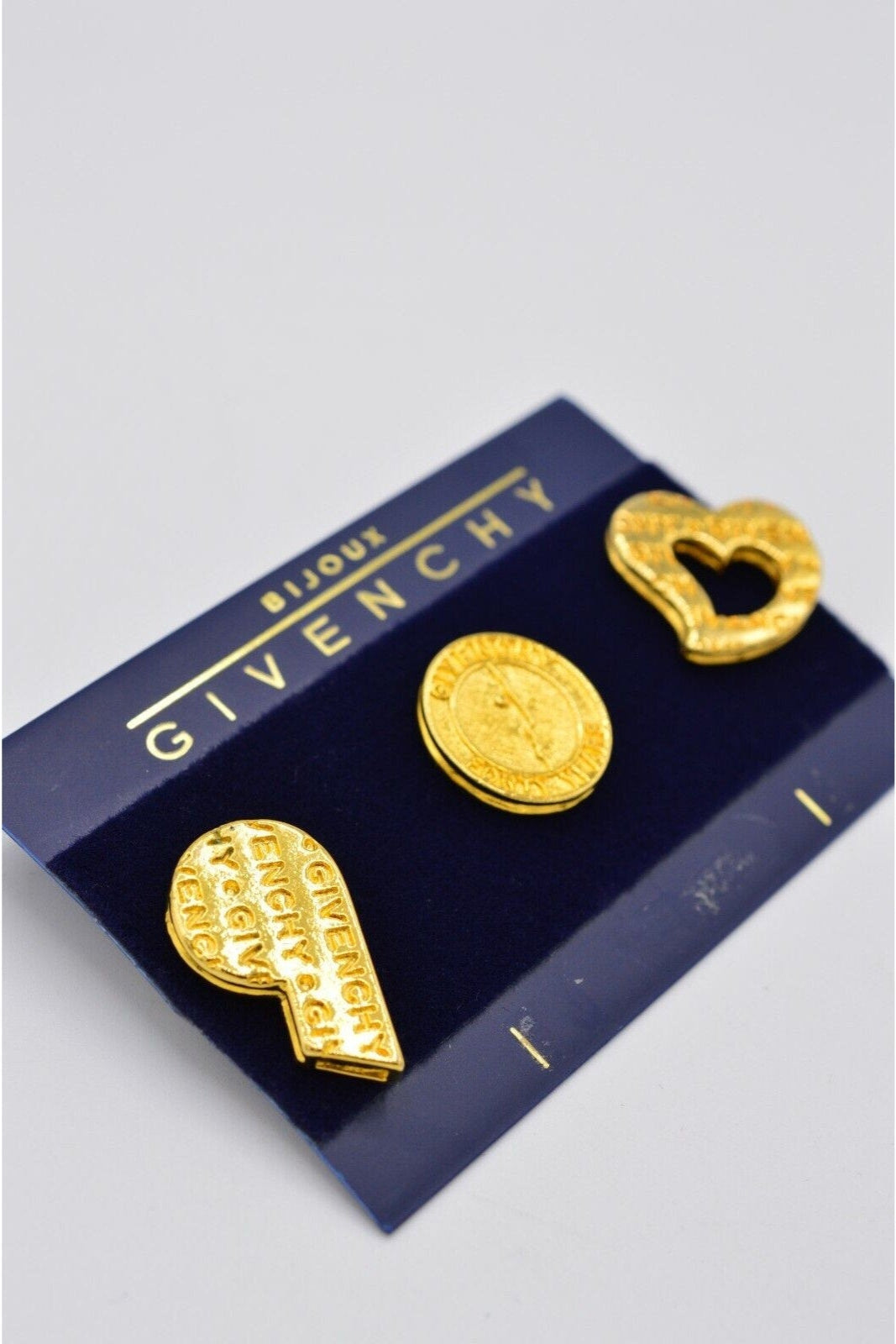 Givenchy 40 Year Anniversary Logo Lapels Pin Set