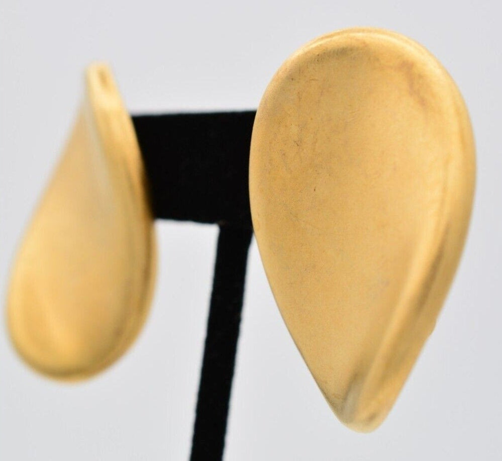 Anne Klein Matte Gold Earrings