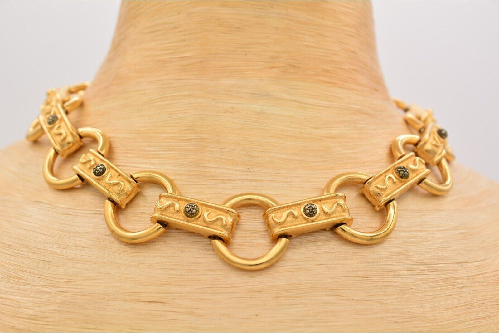 Judith Jack Matte Gold Collar