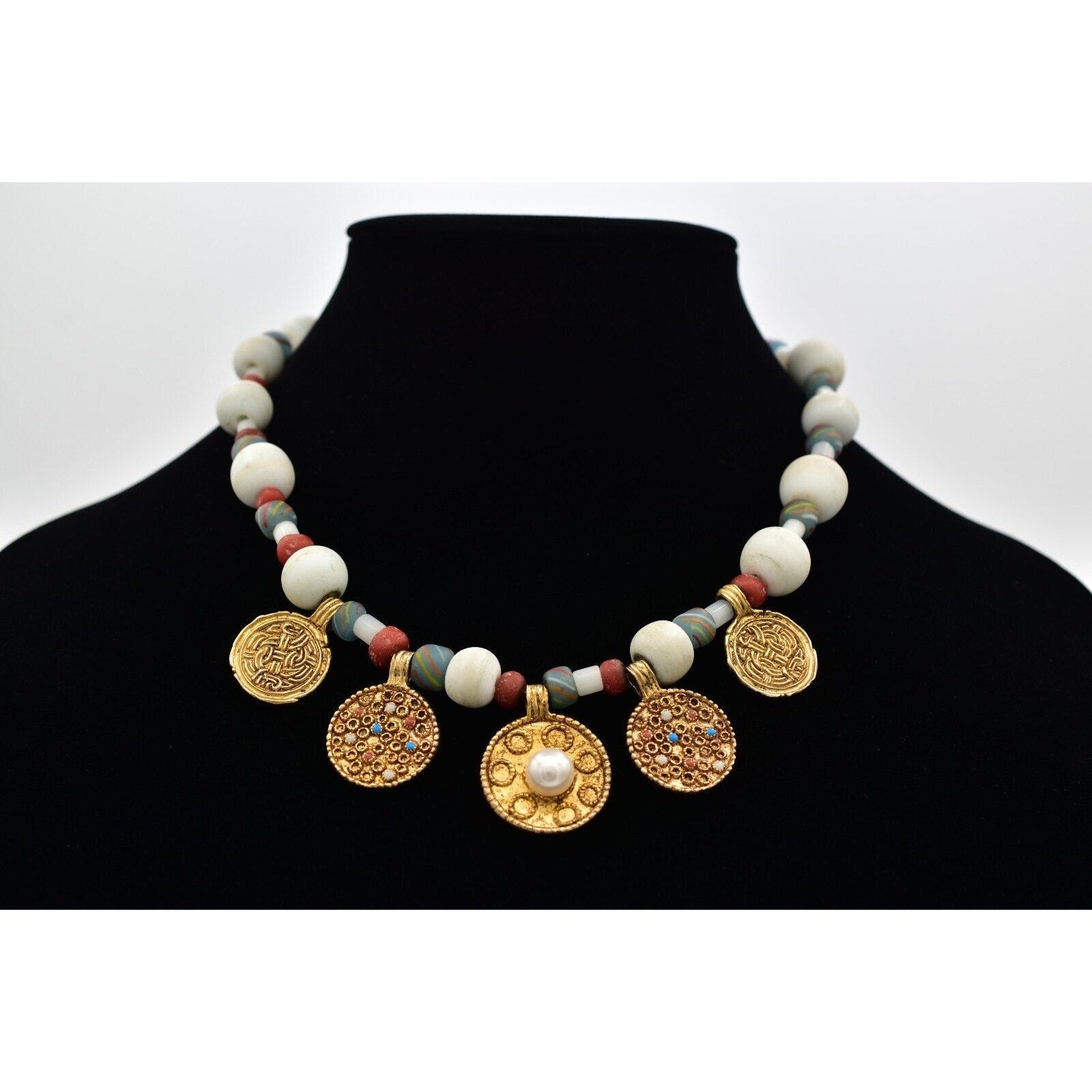 MMA Vintage Coin Collar Necklace