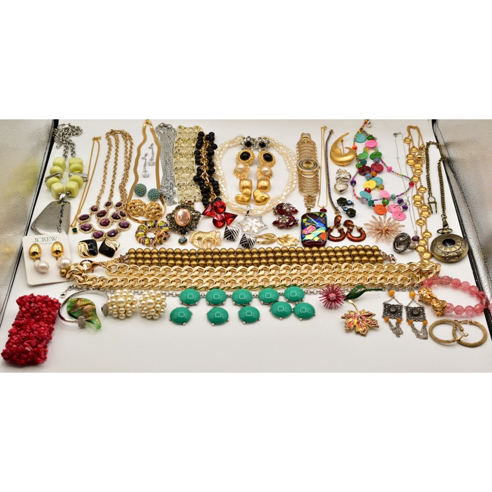 Vintage Designer Costume Jewelry Lot Givenchy Monet Ciner