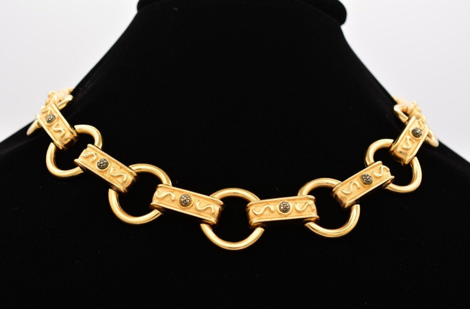 Judith Jack Matte Gold Collar