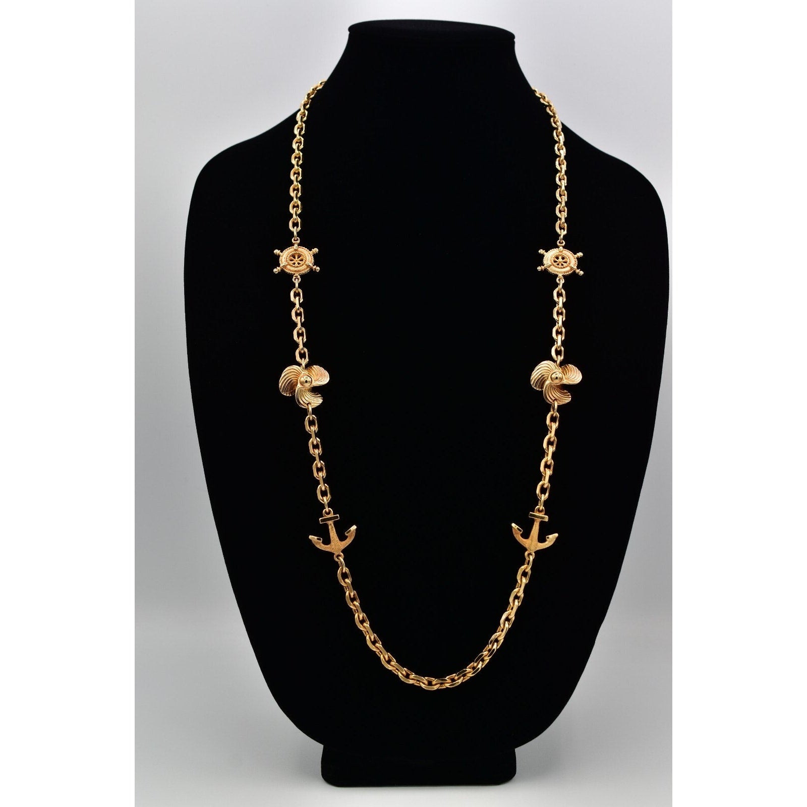 Christian Dior Nautical Chain Necklace