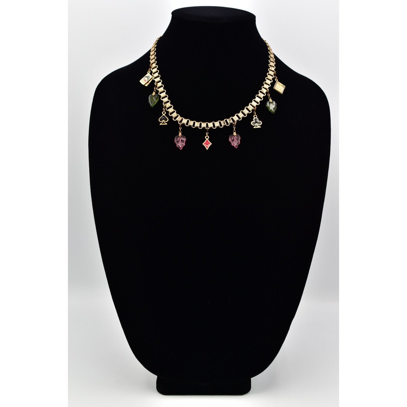 Glass Works Studios Anna Koplik Casino Charm Necklace