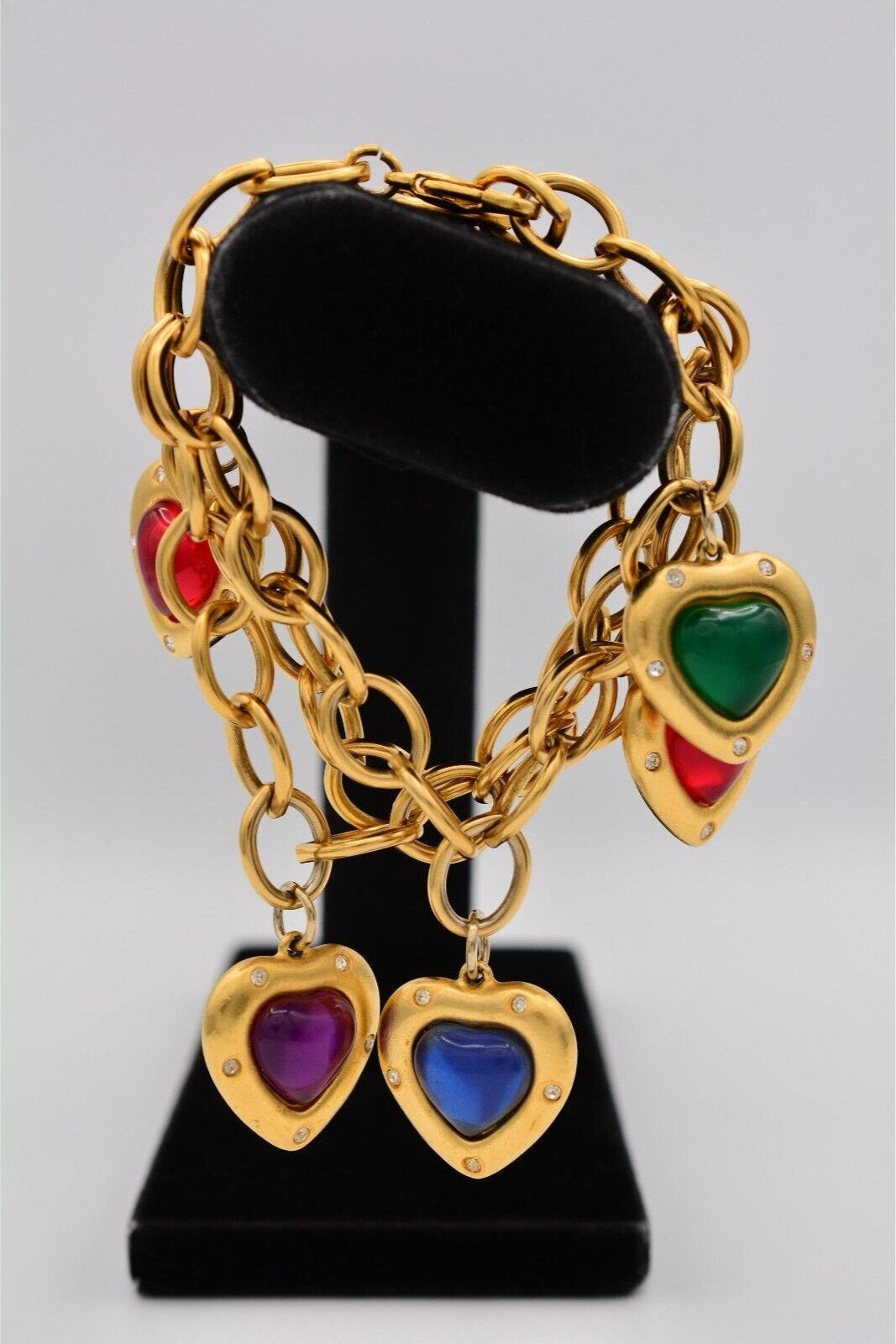 Givenchy Heart Charm Bracelet