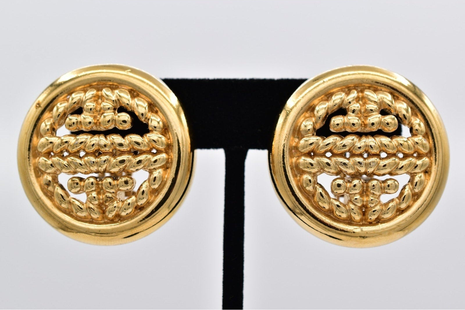 Givenchy Chunky 4G Logo Earrings