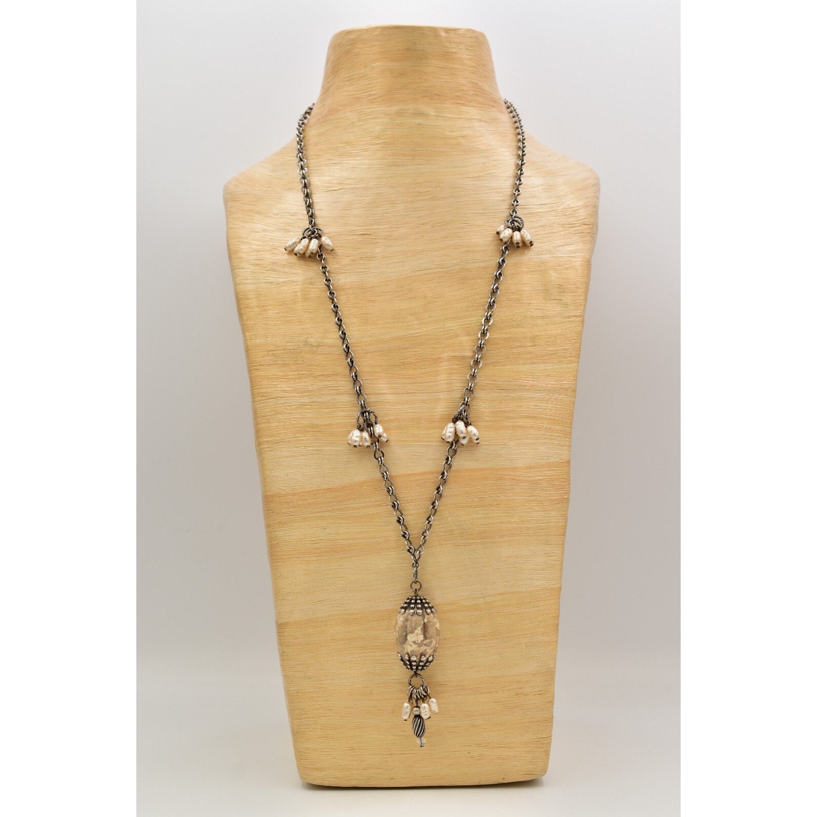 Sorrelli Pearl Tassel Necklace