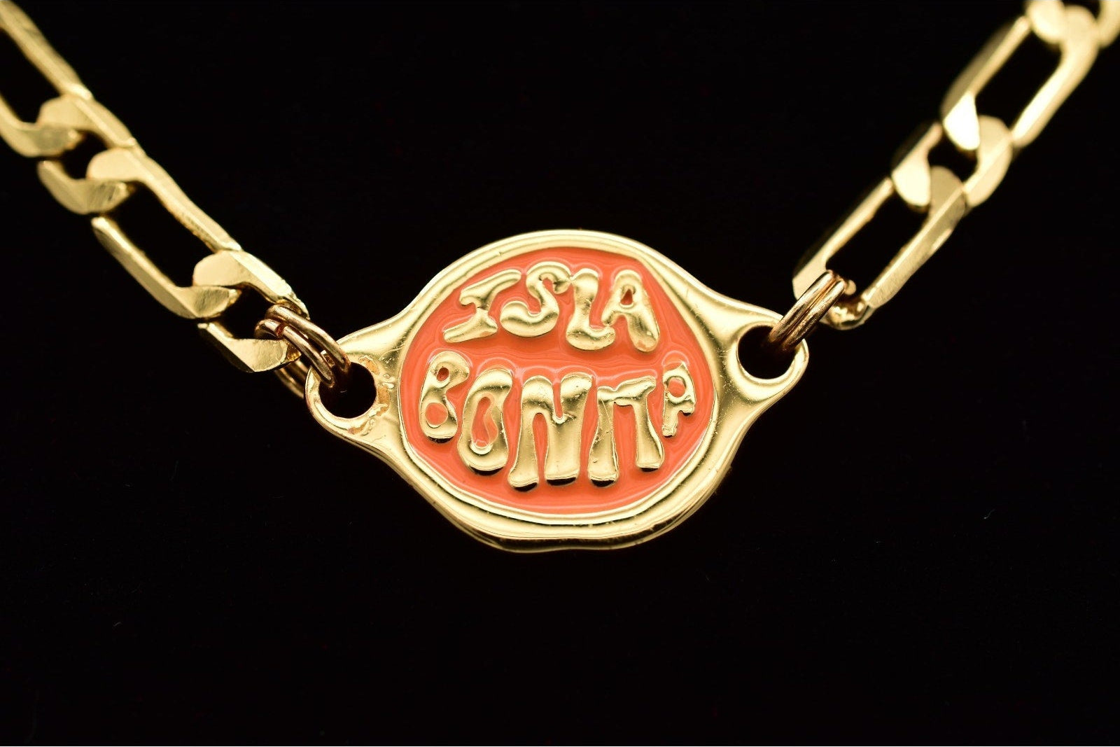 TwoJeys X Isla Bonita Gold Tone Statement Necklace