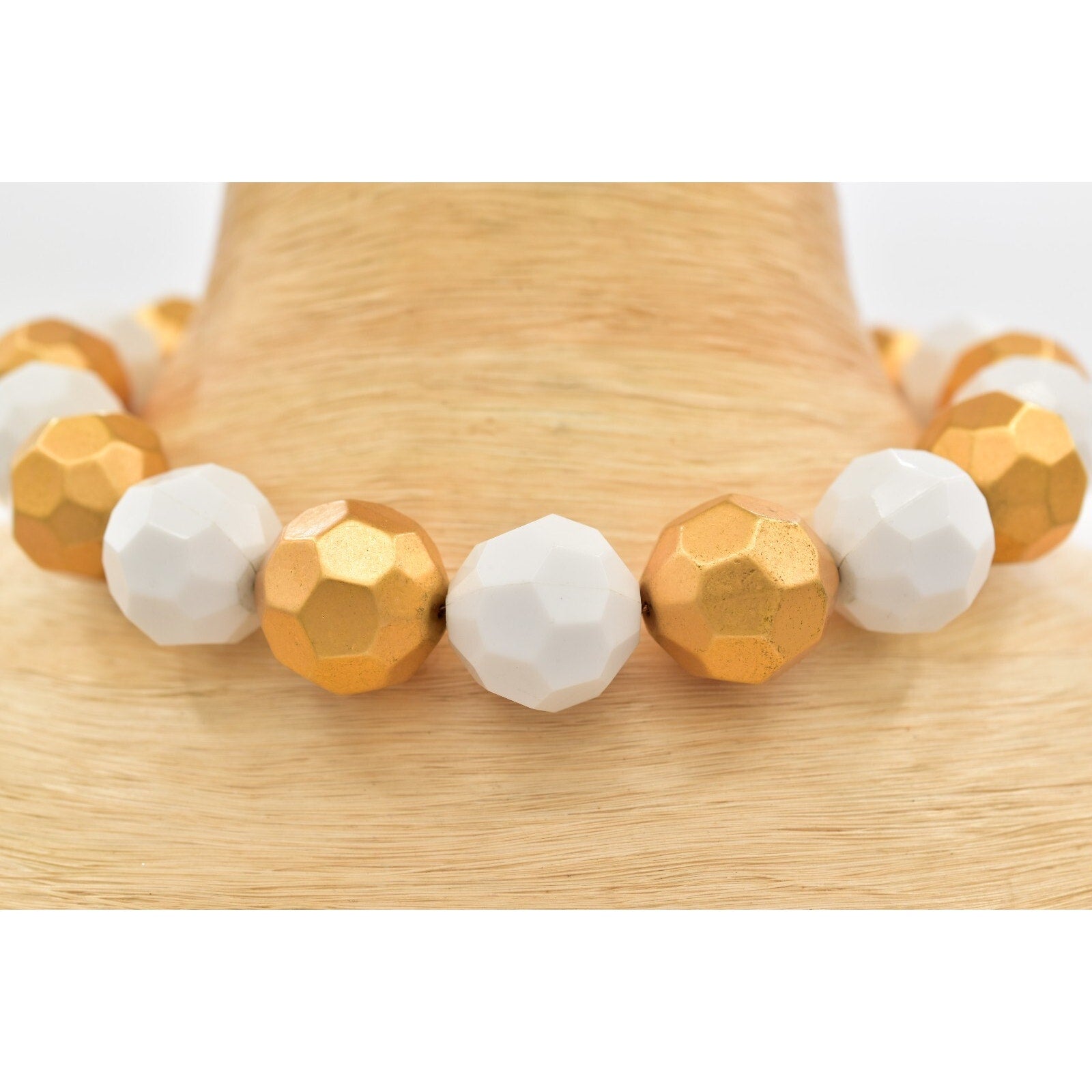 Anne Klein Chunky Beaded Necklace